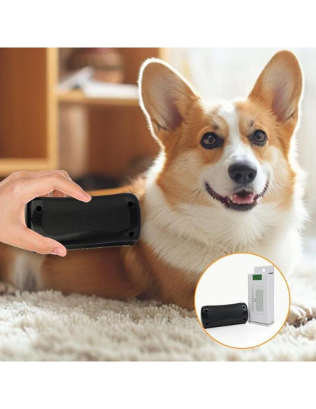 Cepillo Deshedding Rhykin para Mascotas - 2 Piezas, Negro