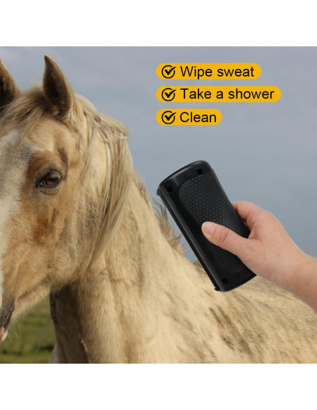 Cepillo Deshedding Rhykin para Mascotas - 2 Piezas, Negro