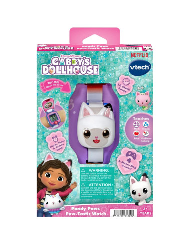 Reloj Infantil Paw-Tastic VTech Pandy Paws 10 Carátulas