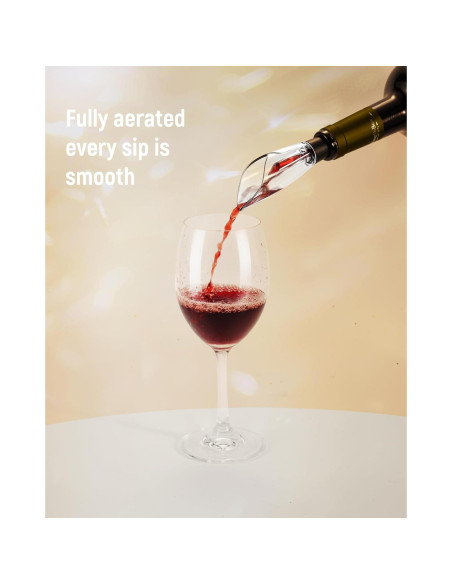 Juego de Sacacorchos Eléctrico Chunyee con Aerador y Tapón