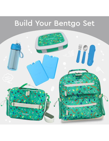 Caja de Almuerzo Bento Bentgo Niños Bichos Amigos 5 Compartimentos