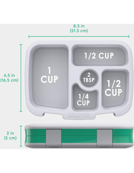 Caja de Almuerzo Bento Bentgo Niños Bichos Amigos 5 Compartimentos
