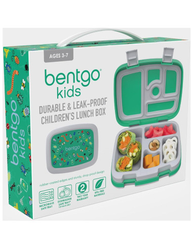 Caja de Almuerzo Bento Bentgo Niños Bichos Amigos 5 Compartimentos