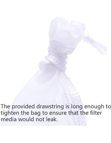 Bolsa de Filtro de Medios ALEGI 180 Micrones Reutilizable 19 cm