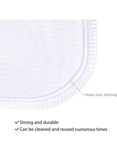 Bolsa de Filtro de Medios ALEGI 180 Micrones Reutilizable 19 cm