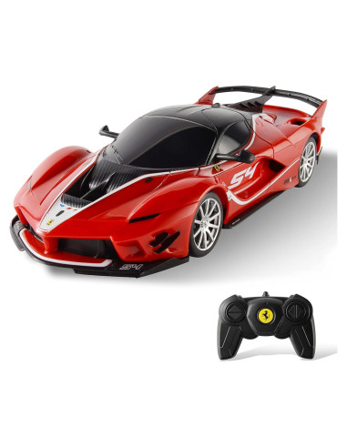 Coche de Control Remoto BEZGAR Ferrari FXX-K 1:24 Rojo