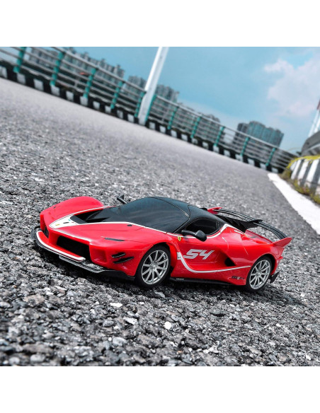 Coche de Control Remoto BEZGAR Ferrari FXX-K 1:24 Rojo Coche de Control Remoto BEZGAR Ferrari FXX-K 1:24 Rojo