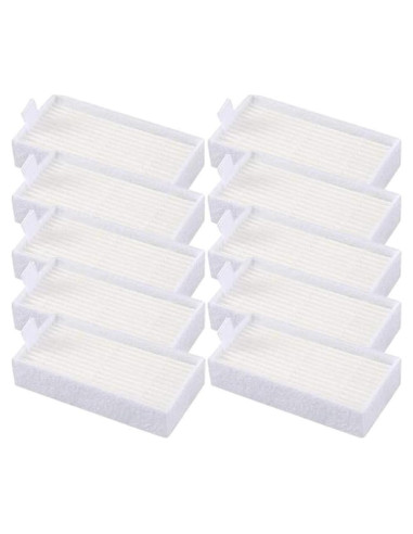 10 Filtros HEPA Electropan para Aspiradora ILIFE V3 V5