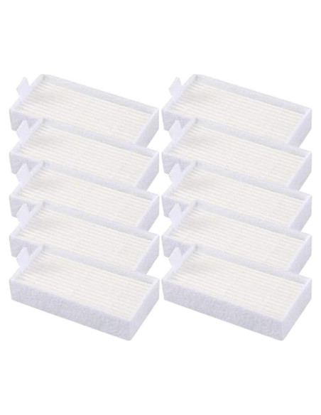 10 Filtros HEPA Electropan para Aspiradora ILIFE V3 V5