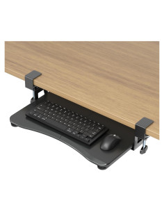 Bandeja para Teclado Suptek 50.8 cm Negra con Montaje en C