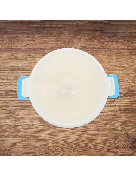 Cocinero de Arroz Mini Hemoton 18x18x15cm Plástico Azul Cocinero de Arroz Mini Hemoton 18x18x15cm Plástico Azul