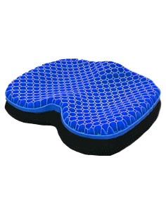 Cojín de Gel Azul Grande ComforTec - Alivio de Presión y Enfriamiento