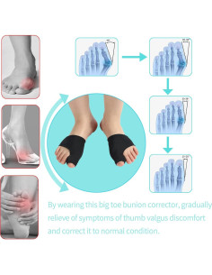 Calcetines Correctores de Juanetes Shengchuang - Pack Pequeño 2