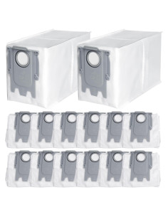14 Bolsas Desechables para Roborock Q Revo 2.7L Bluearks