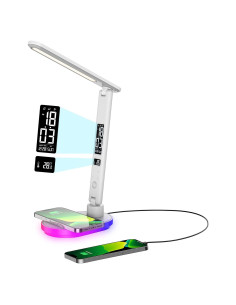 Lámpara de Escritorio LED Morwealth U16Q con Carga Inalámbrica 10W