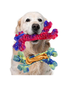 Juguetes para Perros Aelflane - Paquete de 2, Resistentes y Duraderos