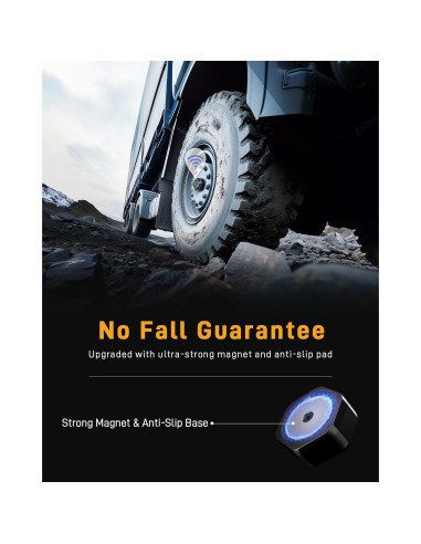 Paquete de 2 Fundas Magnéticas Tagginnc para AirTag - Impermeables y Resistentes