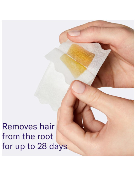 Kit de Cera Facial Flamingo para Mujeres - 20 Tiras + Pañitos