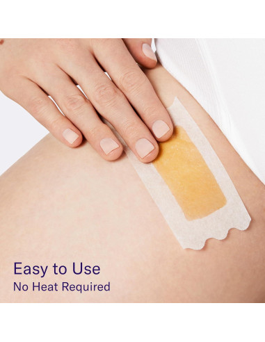 Kit de Cera Facial Flamingo para Mujeres - 20 Tiras + Pañitos