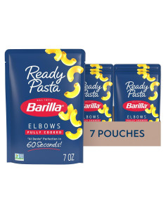 Pasta Lista Barilla Gomiti 198.4 g - 7 Paquetes Microondas