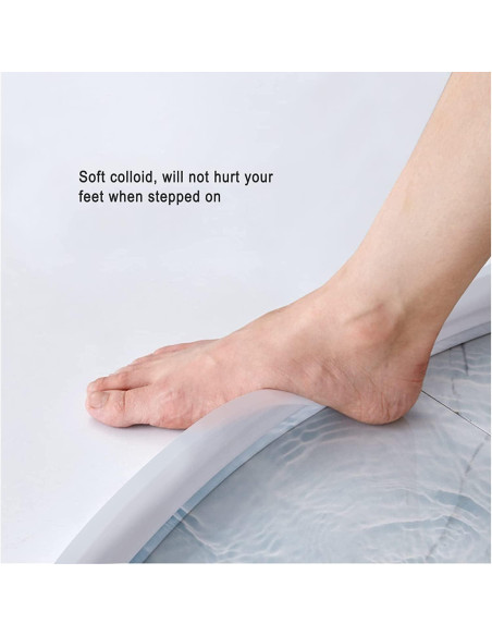 Barrera de Agua SLequipo 67 cm Translúcido para Ducha