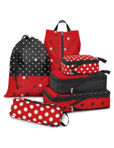 Set de 6 Cubos de Compresión Beautype para Viajes