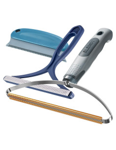 Juego de 3 Removedores de Pelo de Mascotas ELEMSY - Alfombras, Sofás, Ropa