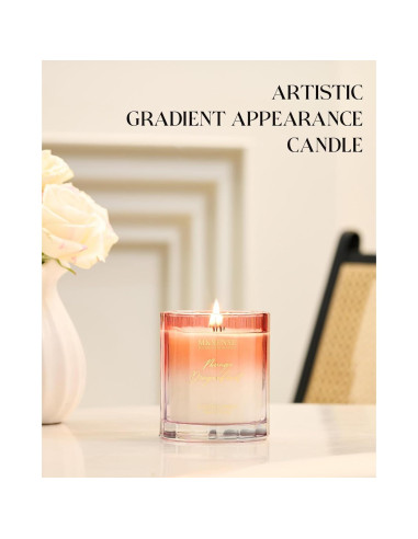 Vela Aromática M&SENSE Mango y Fruta del Dragón 300g Cera Soja