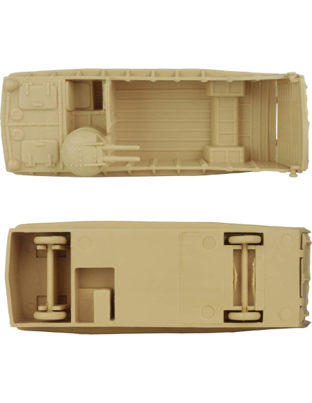 BMC Classic Landing Craft 4pc Tan y Verde Oliva 15 cm