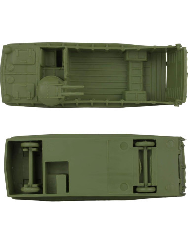 BMC Classic Landing Craft 4pc Tan y Verde Oliva 15 cm