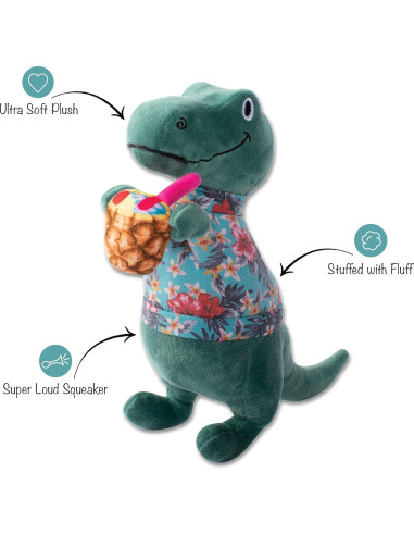 Juguete de Perro de Peluche Fringe Studio T-Rex 29.21x25.4cm