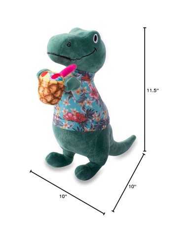 Juguete de Perro de Peluche Fringe Studio T-Rex 29.21x25.4cm