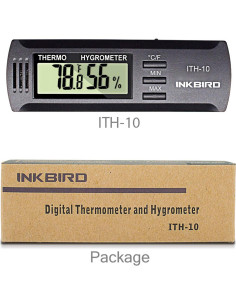 Termómetro e Higrómetro Digital Inkbird ITH-10 - Monitor de Temperatura y Humedad 2