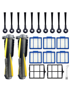 Kit Accesorios Shark IQ RV1001AE 2 Cepillos 6 Filtros