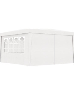 Carpa Profesional ZQQLVOO 4x4m Blanca Resistente UV y Agua 2