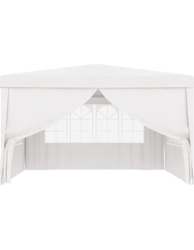 Carpa Profesional ZQQLVOO 4x4m Blanca Resistente UV y Agua