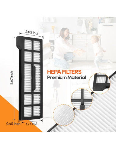 Paquete 17 Piezas Repuesto Aspiradora Robot Aliddle X10 Pro