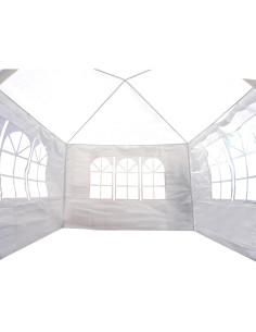 Carpa de Fiesta 3x3 m SPOFLYINN con 4 Paredes Removibles 2