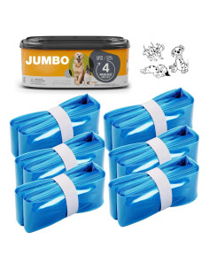 6 Recargas Jumbo AIMIDODO para Desechos de Mascotas 17.99cm