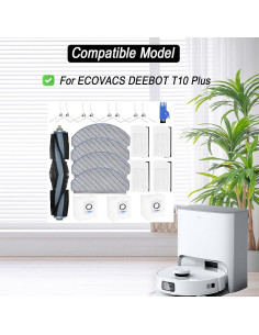 Kit de Accesorios para Aspiradora Robot ECOVACS DEEBOT T10 Plus - 21 Piezas 2