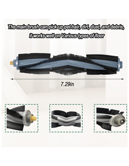 Kit de Accesorios para Aspiradora Robot ECOVACS DEEBOT T10 Plus - 21 Piezas