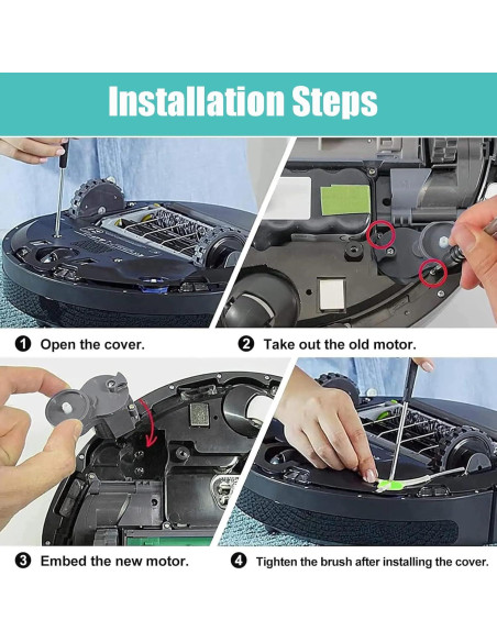 Módulo de Motor de Cepillo Lateral Chuancheng para iRobot Roomba