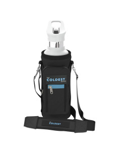 Bolsa Portabotellas The Coldest Water - Aislada 946 ml Negra