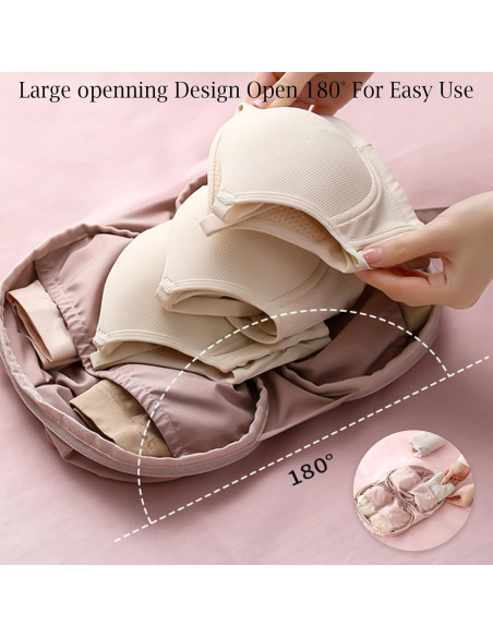 Cubo de Empaque Iensen Rosa 21x18x11 cm para Ropa Interior