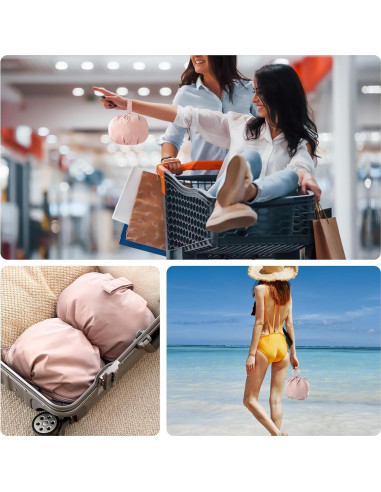 Cubo de Empaque Iensen Rosa 21x18x11 cm para Ropa Interior