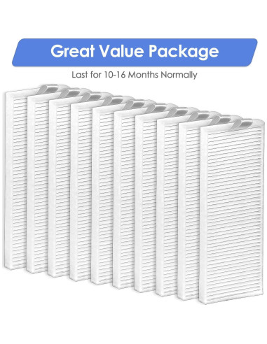 10 Filtros HEPA FILTERIST para Lefant M210B M213S M210 M213