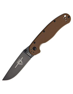 Cuchillo de Bloqueo Ontario Rat II Coyote Marrón 7.62 cm