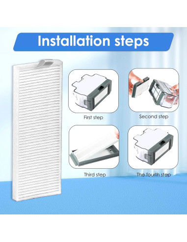 10 Filtros HEPA FILTERIST para Lefant M210B M213S M210 M213