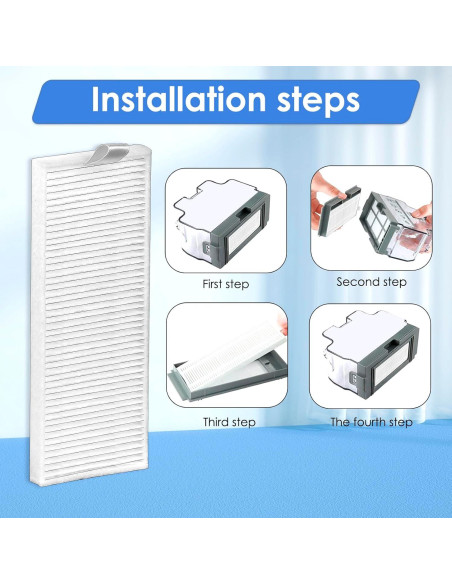 10 Filtros HEPA FILTERIST para Lefant M210B M213S M210 M213