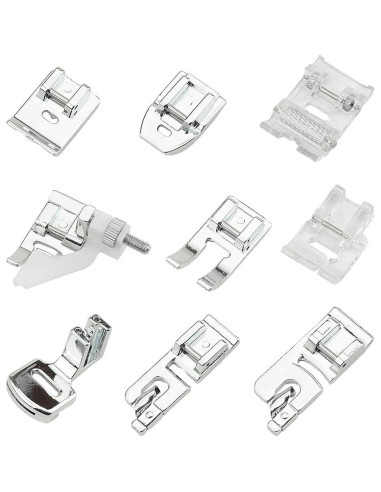 Juego de 32 Piezas de Prensatelas TOVOT para Máquina de Coser